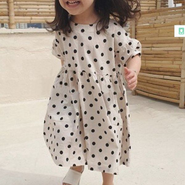 jesse jiaer 2020 summer new temperament girl pure cotton thin section cute playful polka dot dress, Red;yellow
jesse jiaer 2020 summer new temperament girl pure cotton thin section cute playful polka dot dress, Red;yellow