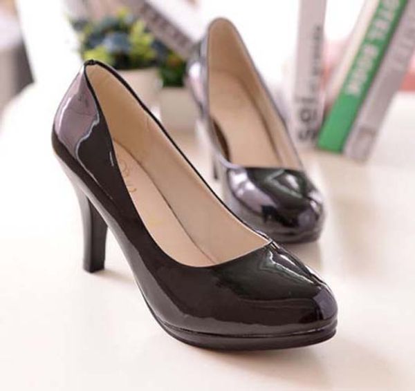 quality women shoes heel elegant noble dress shoes high heels leather sandals shoe10 p32, Black
quality women shoes heel elegant noble dress shoes high heels leather sandals shoe10 p32, Black