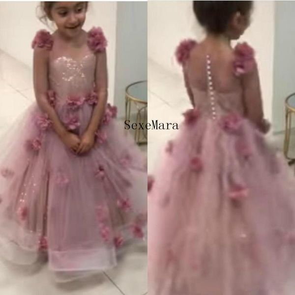 cute pink flower girls dresses for weddings 3d floral appliqued kids formal wear fashion pageant outfit gowns custom made, Red;yellow
cute pink flower girls dresses for weddings 3d floral appliqued kids formal wear fashion pageant outfit gowns custom made, Red;yellow