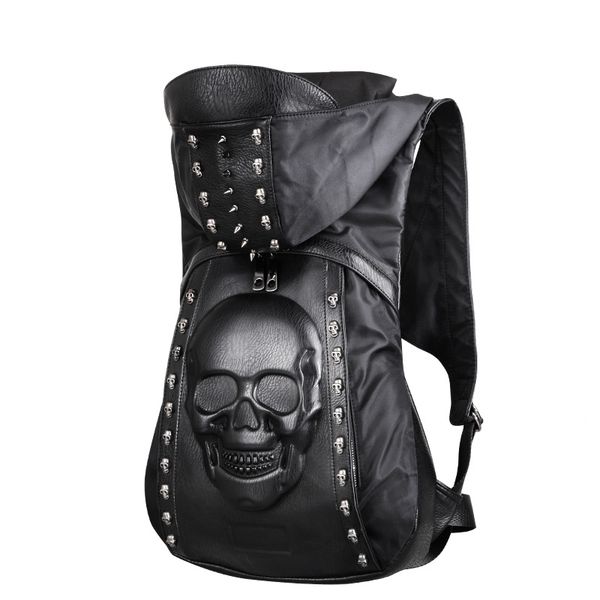 new 2018 fashion personality 3d skull leather backpack rivets skull backpack with hood cap apparel bag cross bags hiphop man
new 2018 fashion personality 3d skull leather backpack rivets skull backpack with hood cap apparel bag cross bags hiphop man