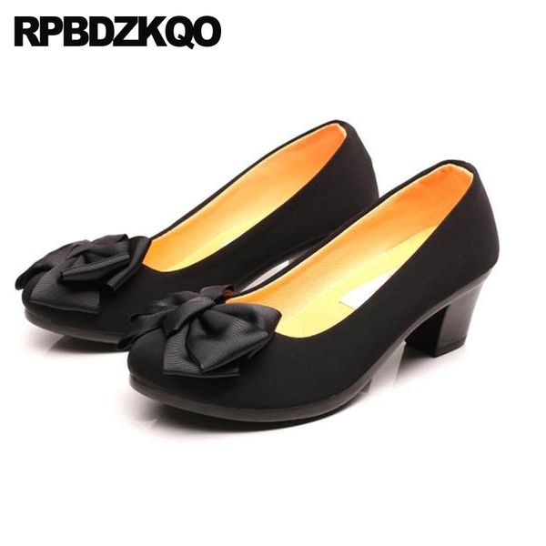 slip on size 4 34 casual shoes women thick block chunky bow black 2019 pumps round toe 33 chinese winter fashion new china
slip on size 4 34 casual shoes women thick block chunky bow black 2019 pumps round toe 33 chinese winter fashion new china