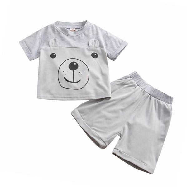 summer children boys short set sleeve cartoon pattern t-shirt blouse+shorts casual outfits, White
summer children boys short set sleeve cartoon pattern t-shirt blouse+shorts casual outfits, White