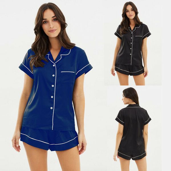 women stain silk lace lingerie striped single-breasted short sleeve short pant shorts sets female 2 piece set plus size, White
women stain silk lace lingerie striped single-breasted short sleeve short pant shorts sets female 2 piece set plus size, White