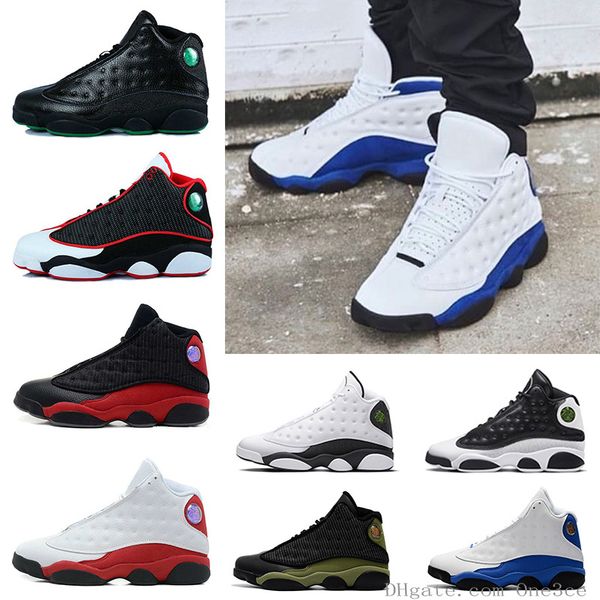 13 13s basketball shoes men women black cat hyper royal olive altitude bred playoffs gs bordeaux chicago 13s sports sneaker 41-47
13 13s basketball shoes men women black cat hyper royal olive altitude bred playoffs gs bordeaux chicago 13s sports sneaker 41-47