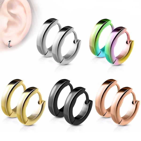 4*9mm stainless steel minimalist small hoop earrings for women men circle ear ring earrings helix hoop piercing jewelry, Silver
4*9mm stainless steel minimalist small hoop earrings for women men circle ear ring earrings helix hoop piercing jewelry, Silver
