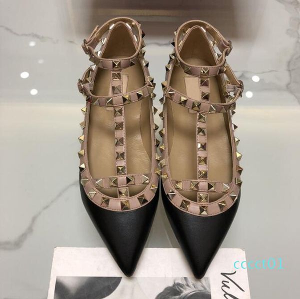 2019 new v rivets pointed-toe flat stiletto women sandals 2 straps sandals patent leather women flat shoes wedding shoes ct01, Black
2019 new v rivets pointed-toe flat stiletto women sandals 2 straps sandals patent leather women flat shoes wedding shoes ct01, Black