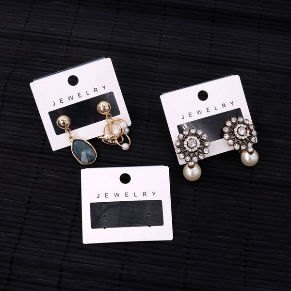 100pcs jewelry display card earrings ear studs packing hang tag rectangle holder plastic earring cards white silver 925 packing, Pink;blue
100pcs jewelry display card earrings ear studs packing hang tag rectangle holder plastic earring cards white silver 925 packing, Pink;blue