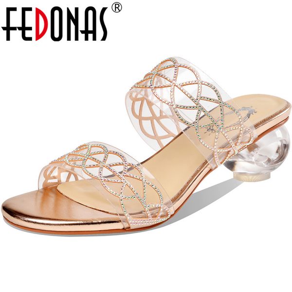 fedonas elegant fashion open-toed female slippers rhinestone summer strange heels sandals for women party basic shoes woman heel, Black
fedonas elegant fashion open-toed female slippers rhinestone summer strange heels sandals for women party basic shoes woman heel, Black