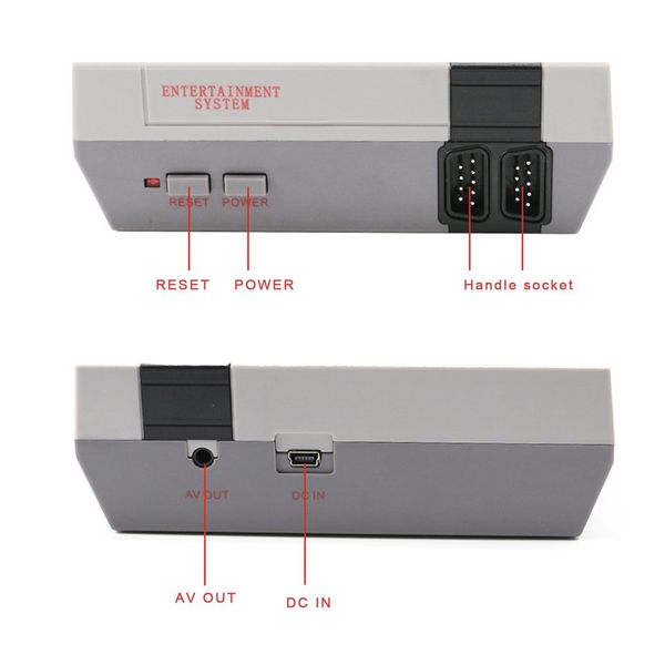 retro video game console fc mini game consoles built-in 620 tv video games with double controllers for children
retro video game console fc mini game consoles built-in 620 tv video games with double controllers for children