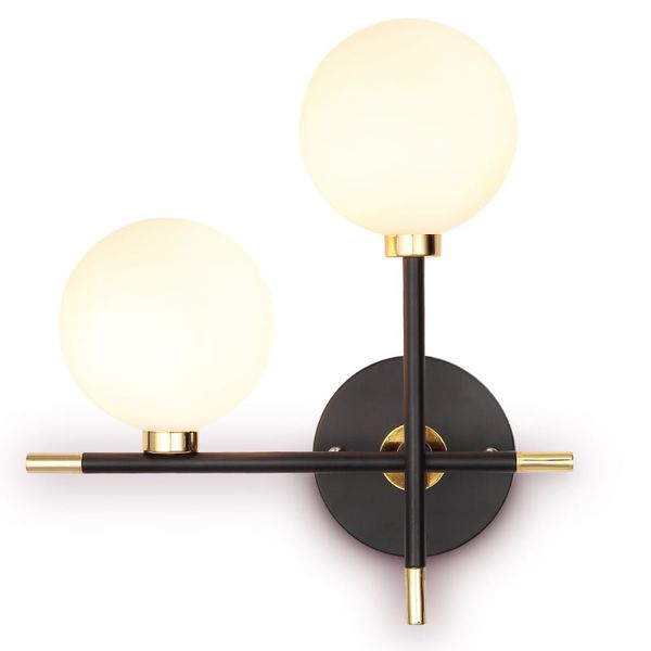 Simple Art Decoration LED Copper Wall Lamp 2 bulbs Wall Sconce Bedside Aisle Indoor Home Light Fixture Glass Lamp Wall Lamp for Living Room
Simple Art Decoration LED Copper Wall Lamp 2 bulbs Wall Sconce Bedside Aisle Indoor Home Light Fixture Glass Lamp Wall Lamp for Living Room