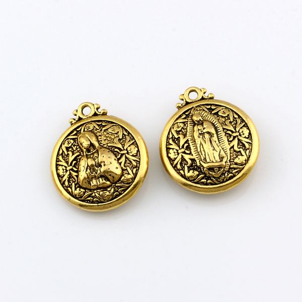 30pcs antique silver virgin mary charms pendants fit pendants bracelets necklaces party christmas gift 20.8x24mm a-564, Bronze;silver
30pcs antique silver virgin mary charms pendants fit pendants bracelets necklaces party christmas gift 20.8x24mm a-564, Bronze;silver