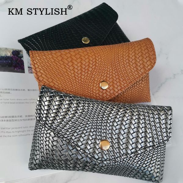 km stylish 2019 new fashion women wild retro woven coin purse mobile phone bag belt detachable dual-use decorative pockets
km stylish 2019 new fashion women wild retro woven coin purse mobile phone bag belt detachable dual-use decorative pockets