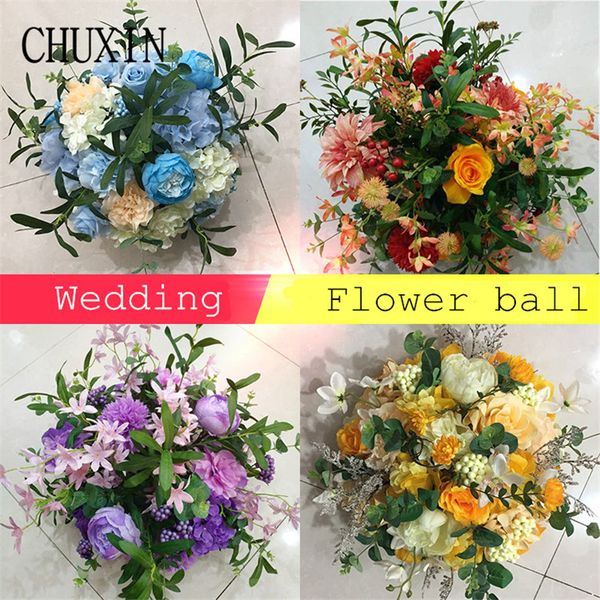 new wedding decoration props artificial rose flower ball wedding stage background road guide roman column pot flower decoration
new wedding decoration props artificial rose flower ball wedding stage background road guide roman column pot flower decoration