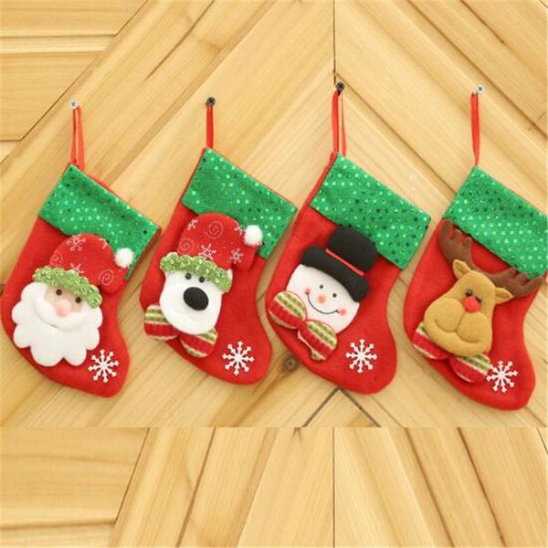 wynlzq 9*16cm christmas decorations santa claus snowman elk socks christmas stocking gift bag candy bags party hanging children
wynlzq 9*16cm christmas decorations santa claus snowman elk socks christmas stocking gift bag candy bags party hanging children