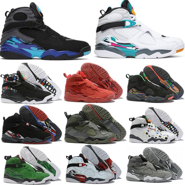 2019 mens 8 valentine's day reflective bugs bunny 8s basketball shoes white aqua playoff chrome designer sports sneakers size 7-13
2019 mens 8 valentine's day reflective bugs bunny 8s basketball shoes white aqua playoff chrome designer sports sneakers size 7-13