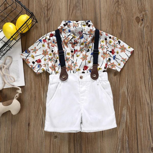 handsome boy short sleeve print shirts gentleman boy overalls toddler kids baby clothing formal clothes sets 2pcs 6m-4y, White
handsome boy short sleeve print shirts gentleman boy overalls toddler kids baby clothing formal clothes sets 2pcs 6m-4y, White