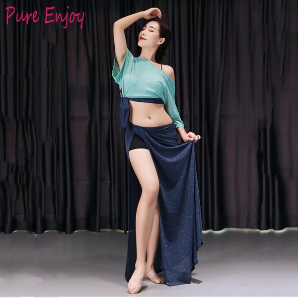 autumn new styles women's belly dance set modal + skirt 2 pcs women belly dance suit set of exercises 2 colors, Black;red
autumn new styles women's belly dance set modal + skirt 2 pcs women belly dance suit set of exercises 2 colors, Black;red