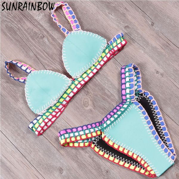 sunrainbow bikini 2018 push up bandage swimwear women swimsuit patchwork summer beachwear bathing suit brazilian bikini set, White;black
sunrainbow bikini 2018 push up bandage swimwear women swimsuit patchwork summer beachwear bathing suit brazilian bikini set, White;black
