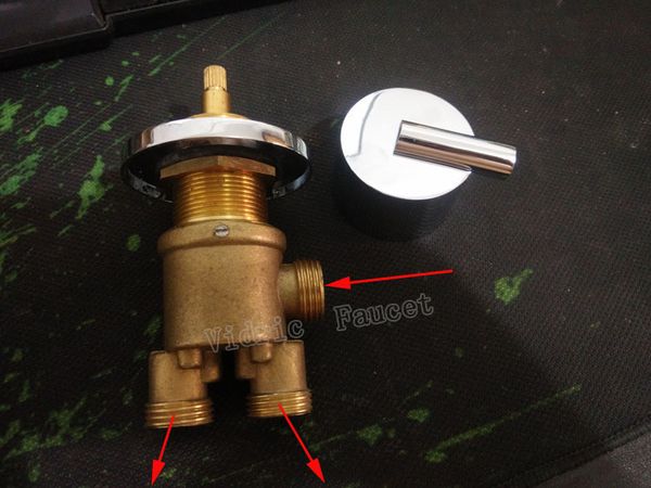 1 in 2 out bathtub valve set , bathroom separator for tap and sprinkler , shower room faucet switch
1 in 2 out bathtub valve set , bathroom separator for tap and sprinkler , shower room faucet switch