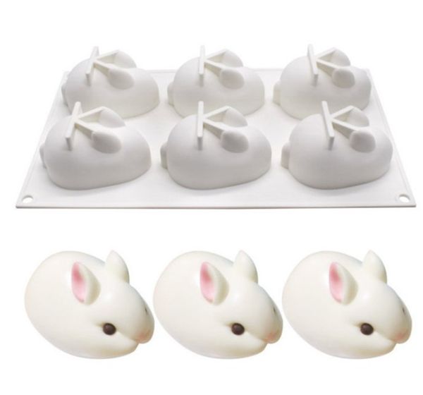the latest 6-linked lattice rabbit mousse cake silicone mold three-dimensional rabbit ice cream chocolate silicone mold baking
the latest 6-linked lattice rabbit mousse cake silicone mold three-dimensional rabbit ice cream chocolate silicone mold baking