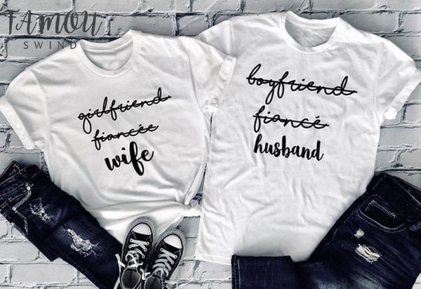 wedding day matching couples t shirt wife to be camisetas husband to be shirt bachelor party wedding matching outfits, White
wedding day matching couples t shirt wife to be camisetas husband to be shirt bachelor party wedding matching outfits, White