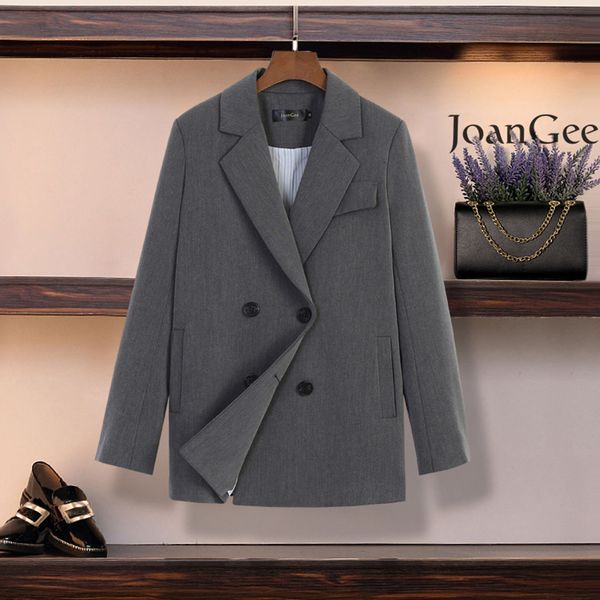 2019 autumn spring suit blazers women office lady casual grey blazer jackets women's elegant notched formal blazer feminino 5xl, White;black
2019 autumn spring suit blazers women office lady casual grey blazer jackets women's elegant notched formal blazer feminino 5xl, White;black