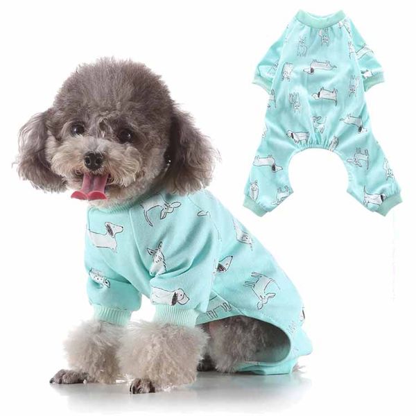 soft dog pajamas four legs dog clothes pet dog pajamas 
soft dog pajamas four legs dog clothes pet dog pajamas