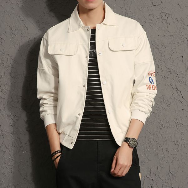 men jacket men fashion casual cotton jacket youth trendy 2 color asian size m-5xl, Black;brown
men jacket men fashion casual cotton jacket youth trendy 2 color asian size m-5xl, Black;brown