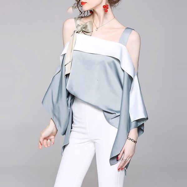 women clothes women blouses off shoulder womens and blouses loose slash neck flrare sleeve women shirts fashion clothes summer, White
women clothes women blouses off shoulder womens and blouses loose slash neck flrare sleeve women shirts fashion clothes summer, White