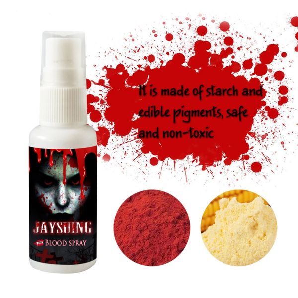 realistic fake blood spray scary halloween makeup splatter blood party favors for halloween decoration accessories
realistic fake blood spray scary halloween makeup splatter blood party favors for halloween decoration accessories