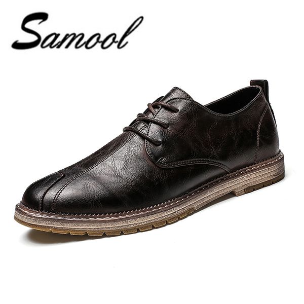 2018 new big size 39-48 oxfords split leather men's fashion casual round toe formal business male wedding dress flats xx4, Black
2018 new big size 39-48 oxfords split leather men's fashion casual round toe formal business male wedding dress flats xx4, Black