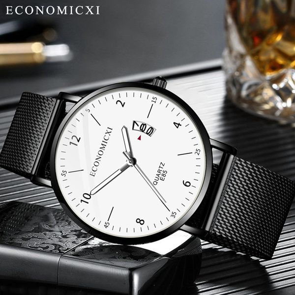 new watches men fashion simple luxury stainless steel relogio masculino with luminous small dial saat reloj quartz watch zegarek, Slivery;brown
new watches men fashion simple luxury stainless steel relogio masculino with luminous small dial saat reloj quartz watch zegarek, Slivery;brown