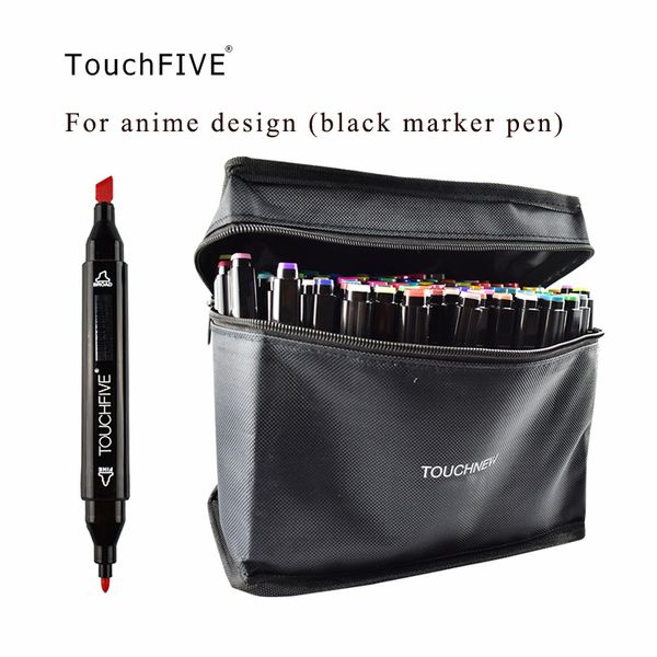 original touchfive single black acrylic art marker dual head alcohol sketch markers pen for artist 3d drawing manga design art
original touchfive single black acrylic art marker dual head alcohol sketch markers pen for artist 3d drawing manga design art