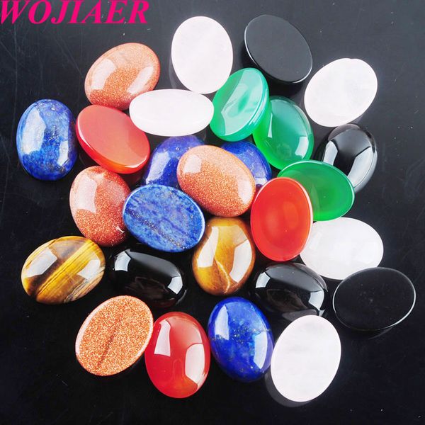 wojiaer 30pcs природные 15x20x6mm кабошон из бисера овальный сав нет отверстие healing драгоценного камня для женщин изготовление ювелирных, Black
wojiaer 30pcs природные 15x20x6mm кабошон из бисера овальный сав нет отверстие healing драгоценного камня для женщин изготовление ювелирных, Black