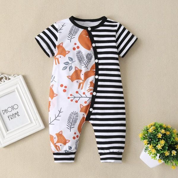 newborn baby girl boy clothes brand summer short sleeve stripe patchwork romper baby girl boy cotton soft jumpsuit overall, Blue
newborn baby girl boy clothes brand summer short sleeve stripe patchwork romper baby girl boy cotton soft jumpsuit overall, Blue