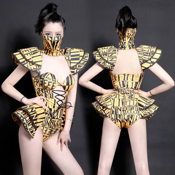 printing bodysuit jazz dance costumes bar dj dancers nightclub ds singer rave jumpsuit stage wear mask chinese folk costume, Black;red
printing bodysuit jazz dance costumes bar dj dancers nightclub ds singer rave jumpsuit stage wear mask chinese folk costume, Black;red