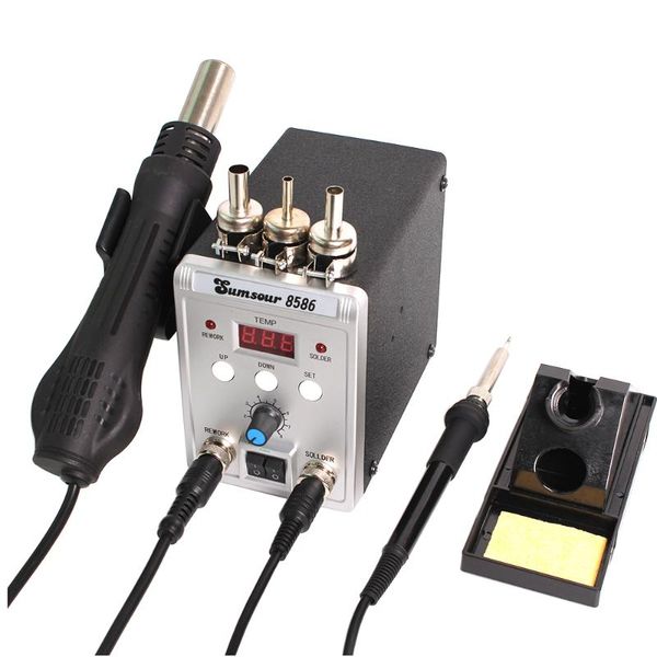 8586 2 in 1 soldering station air gun solder iron smd bga rework desoldering welding repair tools
8586 2 in 1 soldering station air gun solder iron smd bga rework desoldering welding repair tools