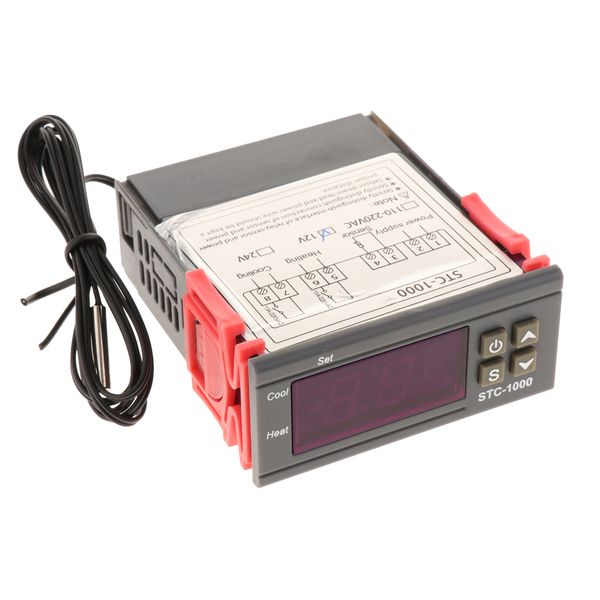 stc-1000 lcd регулятор температуры цифровой термостат для инкубатор два выходных реле терморегулятор нагревателя и охладителя 12в
stc-1000 lcd регулятор температуры цифровой термостат для инкубатор два выходных реле терморегулятор нагревателя и охладителя 12в