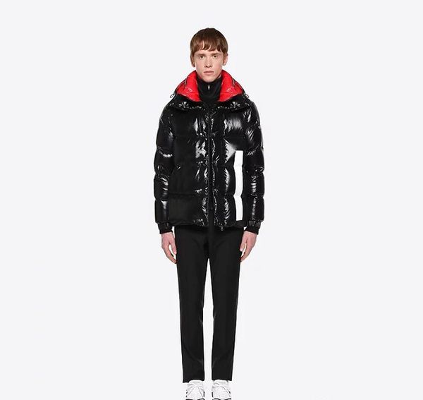 18fw new down jacket casual bright black down jackets fashion trend thick outerwear mo, Black;brown
18fw new down jacket casual bright black down jackets fashion trend thick outerwear mo, Black;brown