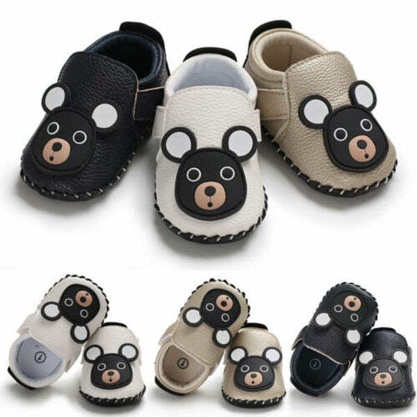 cute bear мода новорожденный мальчик девочка мягкой подошвой обувь тренажеры 1 год старый soft sole малыша размер 0-18 months
cute bear мода новорожденный мальчик девочка мягкой подошвой обувь тренажеры 1 год старый soft sole малыша размер 0-18 months
