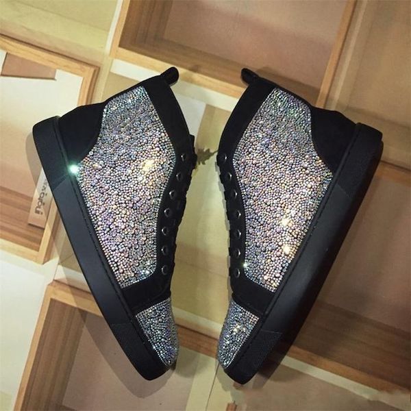 new releases designer red bottoms sneakers studded spikes flats shoes designer luxury red bottoms for men women training shoesz08, Black
new releases designer red bottoms sneakers studded spikes flats shoes designer luxury red bottoms for men women training shoesz08, Black