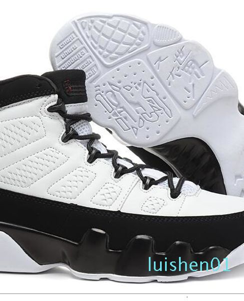with box 9 dream it do it wholesale basketball shoes bred 9s bg gs space jam 9 black bottom concord blue barons men 11l