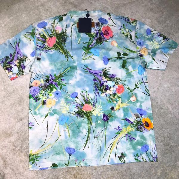 20ss classic flowers printed catwalk tee color matching men women breathable short sleeves high street t-shirt summer tee hfymtx784, White;black
20ss classic flowers printed catwalk tee color matching men women breathable short sleeves high street t-shirt summer tee hfymtx784, White;black