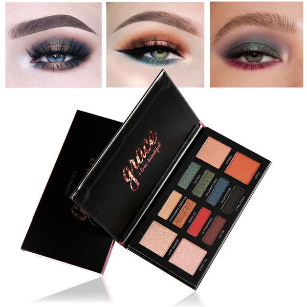 12 colors makeup palette glitter shimmer matte eyeshadow palette nude long-lasting eyeshadow make up
12 colors makeup palette glitter shimmer matte eyeshadow palette nude long-lasting eyeshadow make up