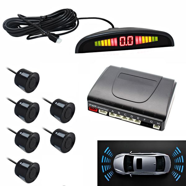 driintel car auto parktronic led parking sensor with 6 sensors reverse backup car parking radar monitor detector system display
driintel car auto parktronic led parking sensor with 6 sensors reverse backup car parking radar monitor detector system display