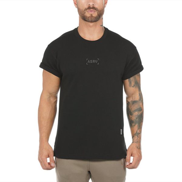 new mens running t shirt sports cotton t-shirt men gym shirt fit bodybuilding short sleeve t men workout training tee, Black;red
new mens running t shirt sports cotton t-shirt men gym shirt fit bodybuilding short sleeve t men workout training tee, Black;red