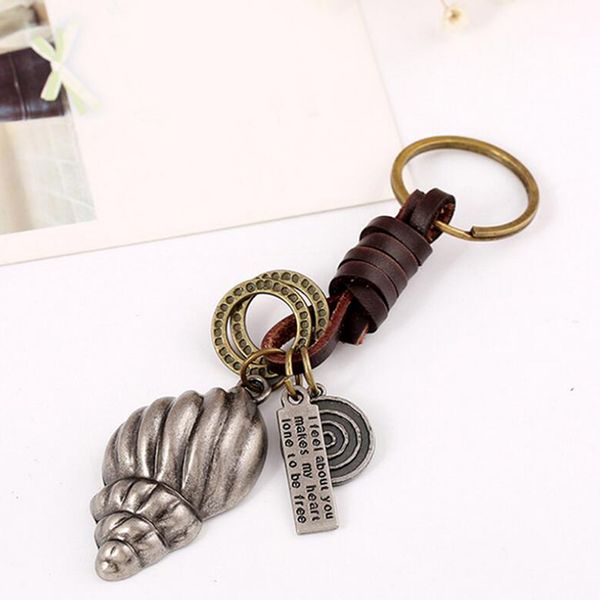 alloy conch keychain vintage woven keychain personalized fashion keychains new bag key ring accessories pendant, Silver
alloy conch keychain vintage woven keychain personalized fashion keychains new bag key ring accessories pendant, Silver
