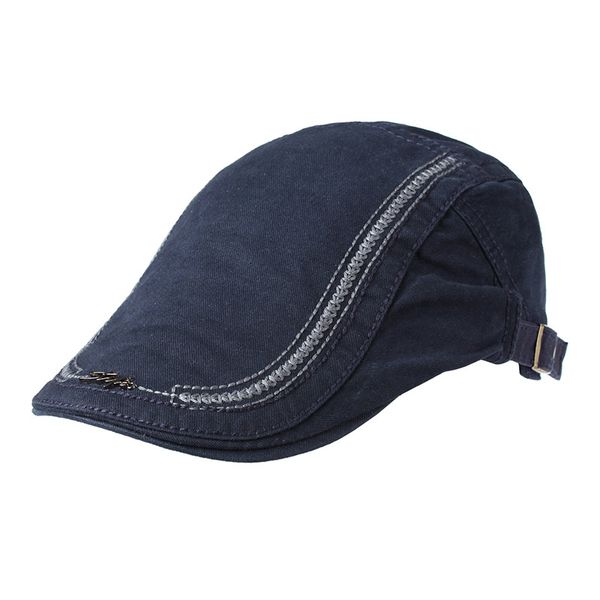 fashion british style summer sun hats for men women casual cotton women beret cap adjustable duckbill hat, Blue;gray
fashion british style summer sun hats for men women casual cotton women beret cap adjustable duckbill hat, Blue;gray