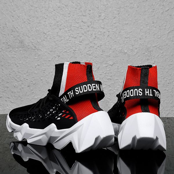 lightweight high chunky sneakers sock sneakers men breathable black red jogging shoes tenis sports male fitness trainers
lightweight high chunky sneakers sock sneakers men breathable black red jogging shoes tenis sports male fitness trainers