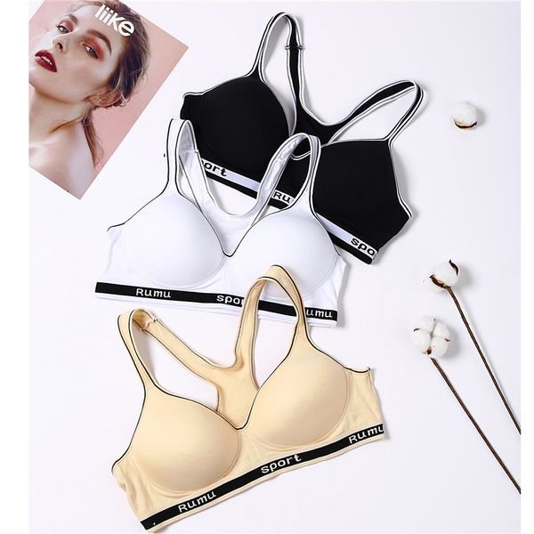 underwear 2020 fashion letter non adjustable shoulder strap wire sports bra, Red;black
underwear 2020 fashion letter non adjustable shoulder strap wire sports bra, Red;black